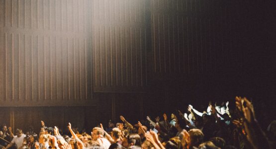 Estrade d'un festival